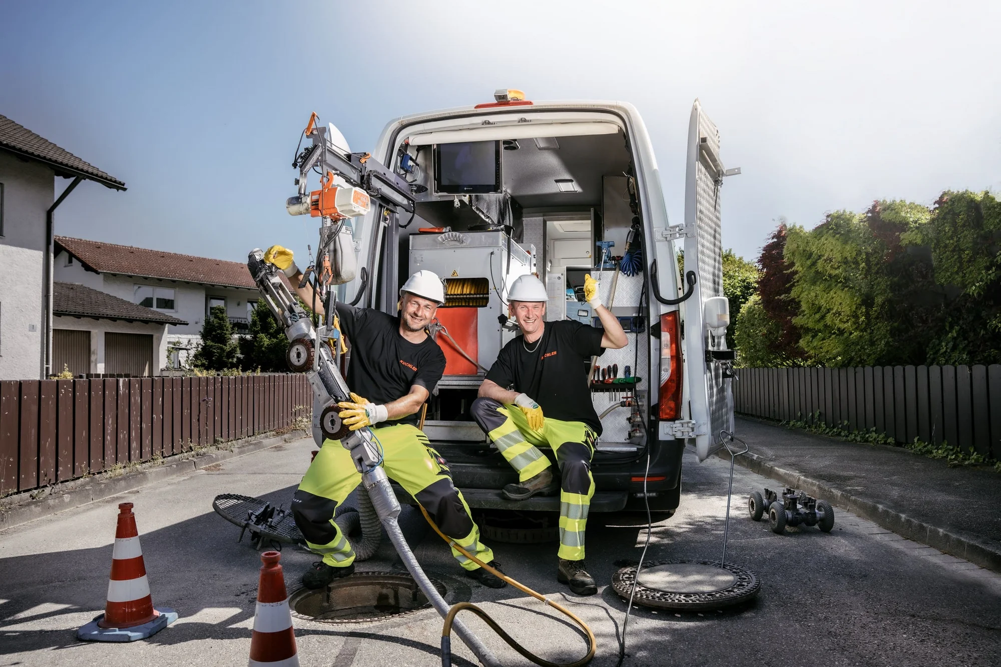 Ablauf für Kanalreinigung und Rohrreinigung in Schönsee